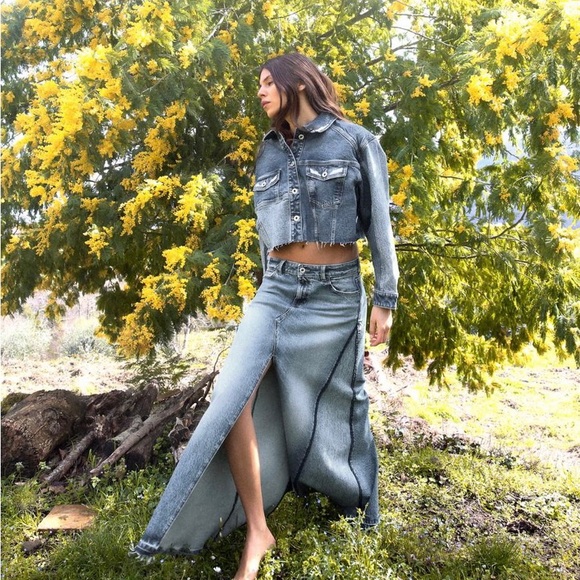 New Zara Denim Skirt * Size: S - Picture 4 of 8